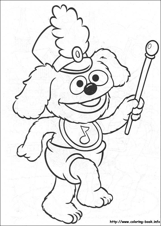 Muppet Babies coloring picture